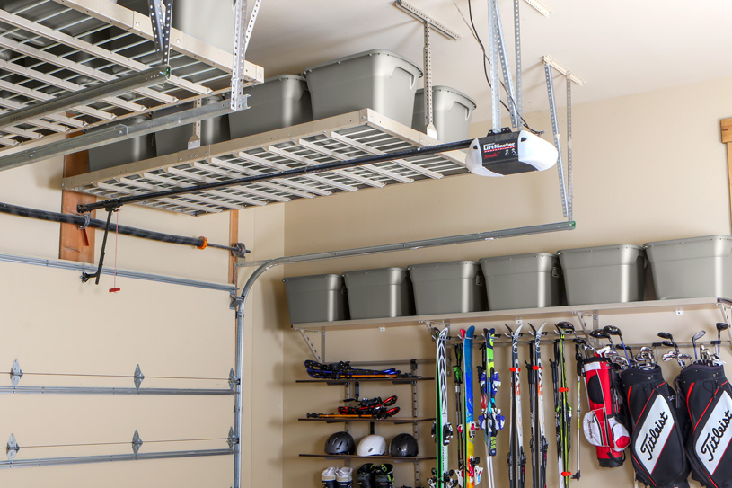 Overhead Garage Storage Racks